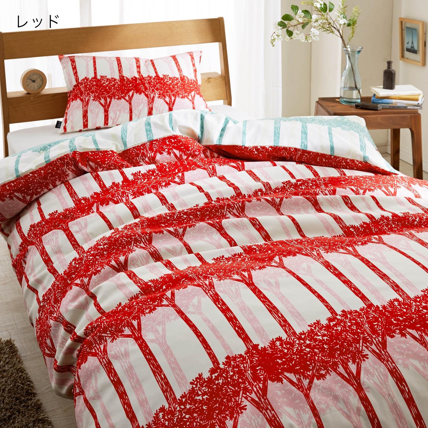 北欧調デザインの日本製綿100%掛け布団カバーの商品写真