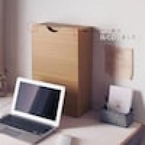 【タイムセール】 電源タップも収納できるルーター収納ボックス <スリム/ワイド>の商品写真