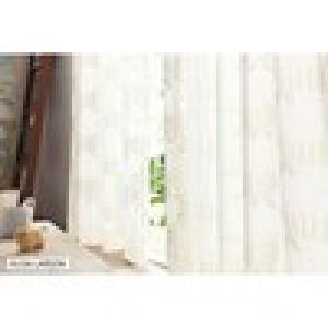 ざっくり編んだナチュラルレースカーテン「マイキー」の商品写真