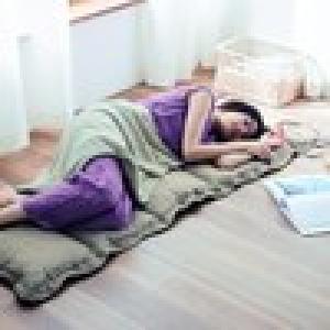 フレンチリネンスカラップごろ寝マットの商品写真