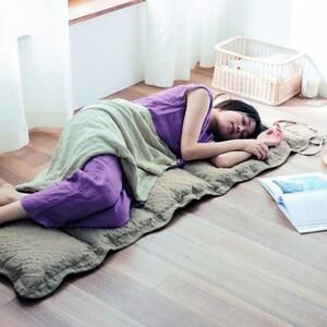 フレンチリネンスカラップごろ寝マットの商品写真