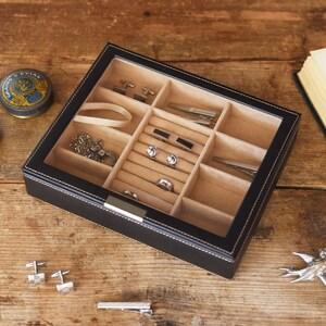 男性用アクセサリーケース・ジュエリーボックスの商品写真