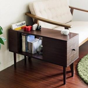 収納力のあるソファーサイドテーブルの商品写真