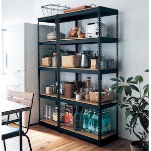 頑丈棚板のスチールラック <幅51/幅81cm>の商品写真