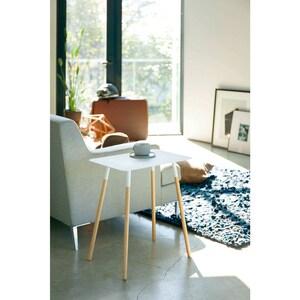 スチール天板のサイドテーブルの商品写真