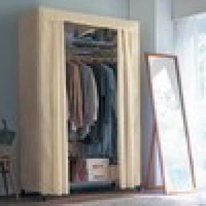 洗えるカバー付きハンガーラック <幅61/幅91/幅121cm>の商品写真