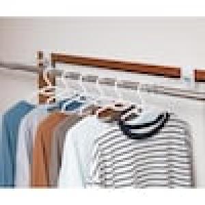 付け外しカンタン!室内物干し掛けロング2個セットの商品写真