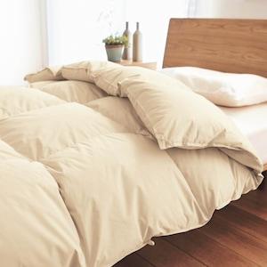 [日本製]ホワイトグースダウン93%女性のための羽毛布団の商品写真