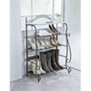 アンティーク調シューズラックの商品写真