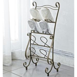 アンティーク調スリッパラックの商品写真