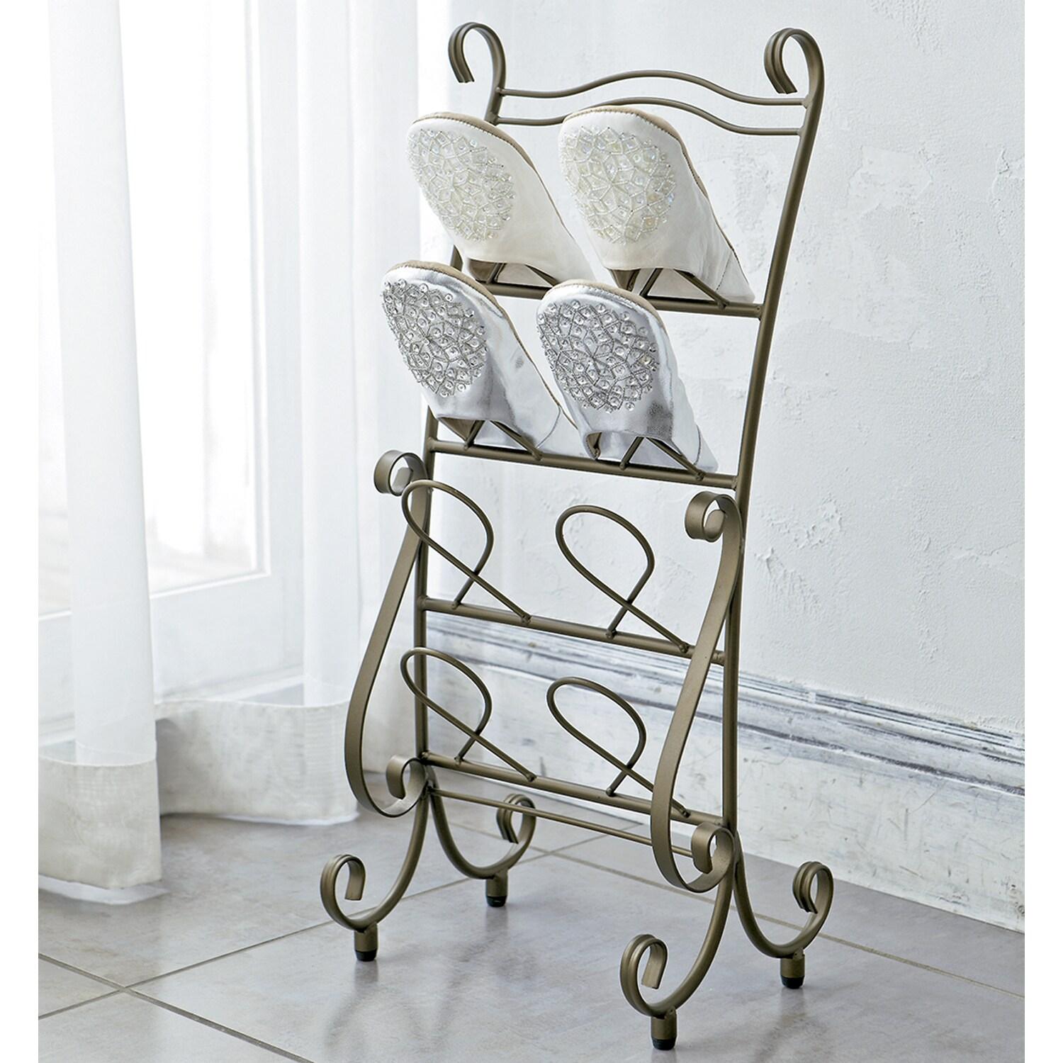 アンティーク調スリッパラックの商品写真