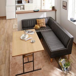 【受注生産】 インダストリアル調ダイニングソファー <肘付き/肘無し>の商品写真