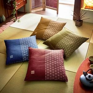 日本製の座布団カバー「結」の商品写真