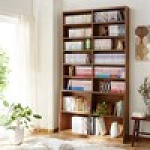 [日本製]幅5タイプから選べる大量収納本棚・オープンラックの商品写真