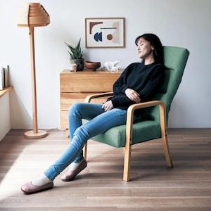 ハイバックリクライニング高座椅子の商品写真