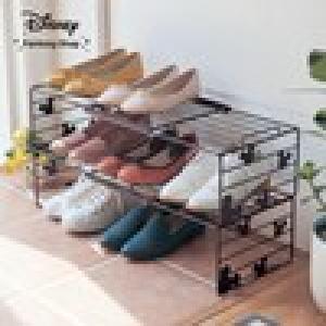 伸縮シューズラック「ミッキーモチーフ」の商品写真