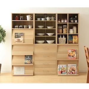 組み合わせを選べる壁面マルチ収納の商品写真