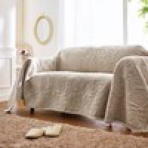 ふっくらローズキルトのマルチカバー・ソファーカバーの商品写真