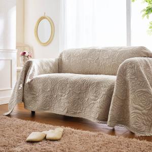 ふっくらローズキルトのマルチカバー・ソファーカバーの商品写真