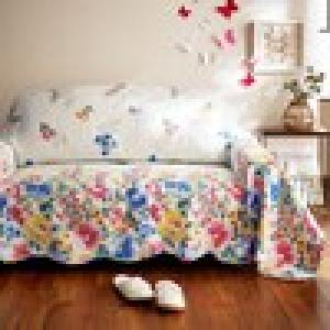 ウォッシュキルトのマルチカバー・ソファーカバーの商品写真