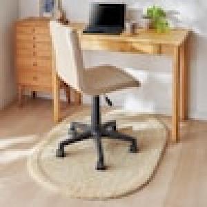 スリム幅のデスク下マットの商品写真