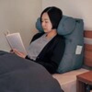 ハイバックにもなる背もたれクッションの商品写真