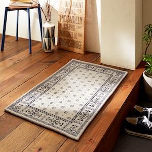 バンダナデザインのゴブラン織りすべりにくい玄関マットの商品写真