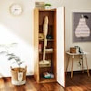 充電しながら隠してすっきり!ハンディクリーナー収納キャビネットの商品写真