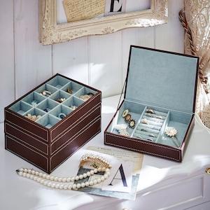 スイーツカラーのアクセサリーケース・ジュエリーボックス[選べる3色】の商品写真