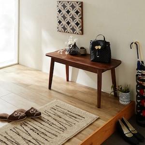 北欧モダンな玄関ベンチ <幅95/幅135cm>の商品写真