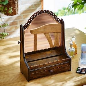 引出し付き卓上ドレッサーの商品写真