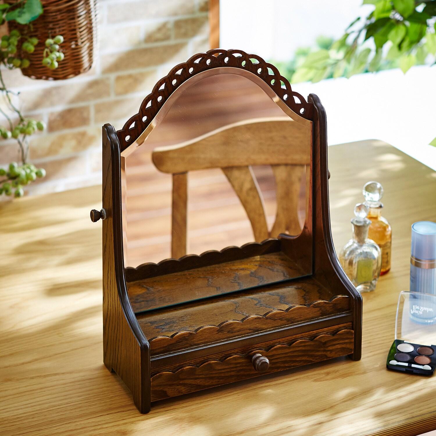 引出し付き卓上ドレッサーの商品写真