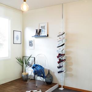 突っ張りシューズラックの商品写真