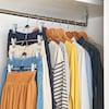 すべりにくい 連結できるスカートハンガー4本セット 【スラックスハンガーとしても】の商品写真