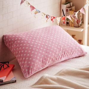 大きく開いて着脱簡単!L字ファスナー式枕カバー 【シアバター加工】の商品写真