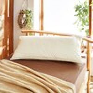 [日本製]洗える防ダニ抗菌防臭ロング枕 【約43×90cm/カバー付】の商品写真