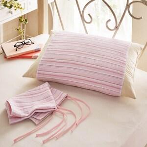 ガーゼとパイルの枕カバー2枚セット <紐付きタイプ>の商品写真