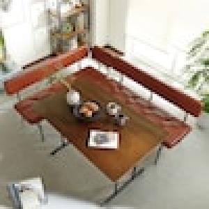 ダイニングソファー+ダイニングテーブル3点セット <4人用>の商品写真