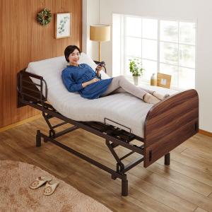 【非課税対象】 3モーターの電動リクライニングベッド <チップウレタン/ポケットコイル>の商品写真