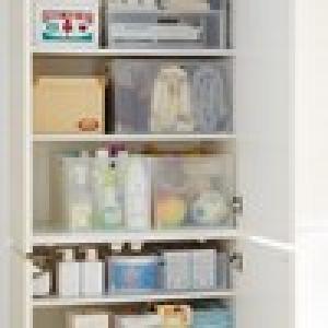 カラーボックスにも合う!中身が見やすい収納ケースセットの商品写真