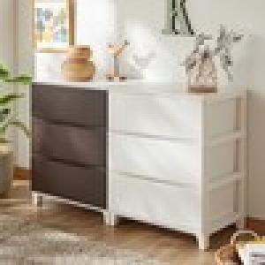 組立簡単!引出しスムーズ収納3段チェスト(幅54cm)<奥行42cm>の商品写真