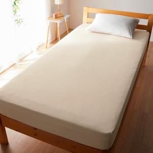 【4月27日までまとめ買いでお得】 綿素材を使ったソフトパイルのボックスシーツ <シングル/セミダブル/ダブル>の商品写真