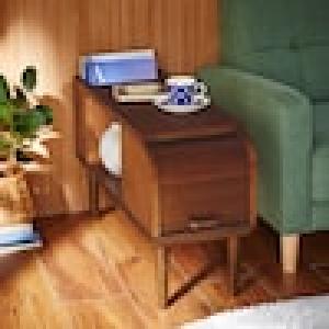 レトロ調ソファーサイドテーブルの商品写真