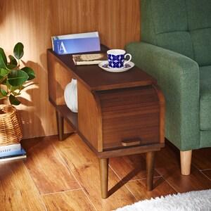 レトロ調ソファーサイドテーブルの商品写真