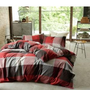 ヘリンボンがおしゃれな綿素材を使った掛布団カバー(キースリー)の商品写真