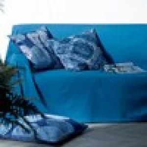 デニム風先染めマルチカバー・ソファーカバーの商品写真