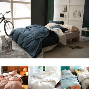 【12色展開】 綿素材を使った枕カバー同色2枚セットの商品写真