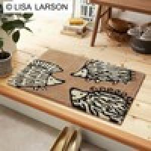 洗えるすべりにくい玄関マット <ハリネズミ>の商品写真