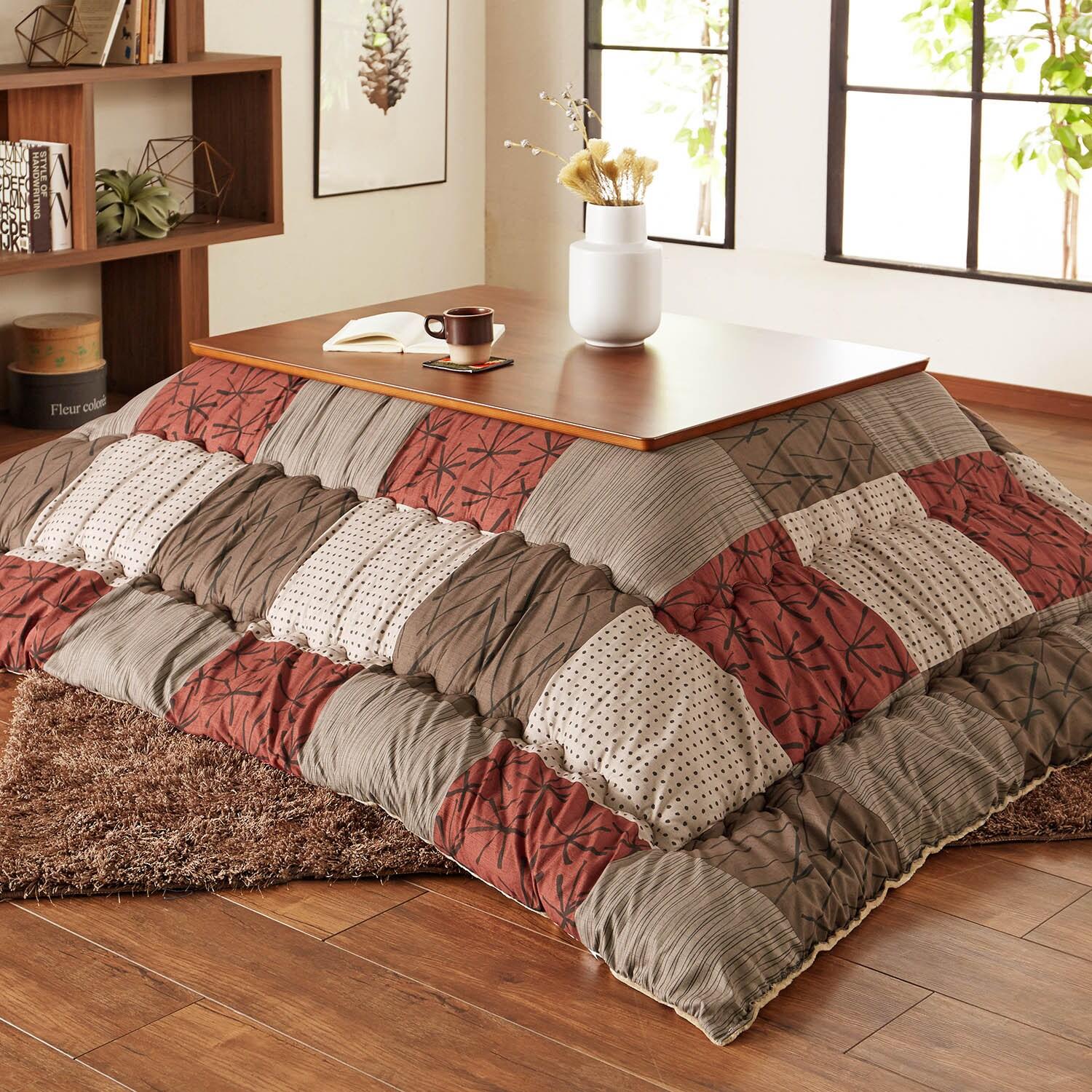 【サイズ豊富】和モダンこたつ掛け布団の商品写真