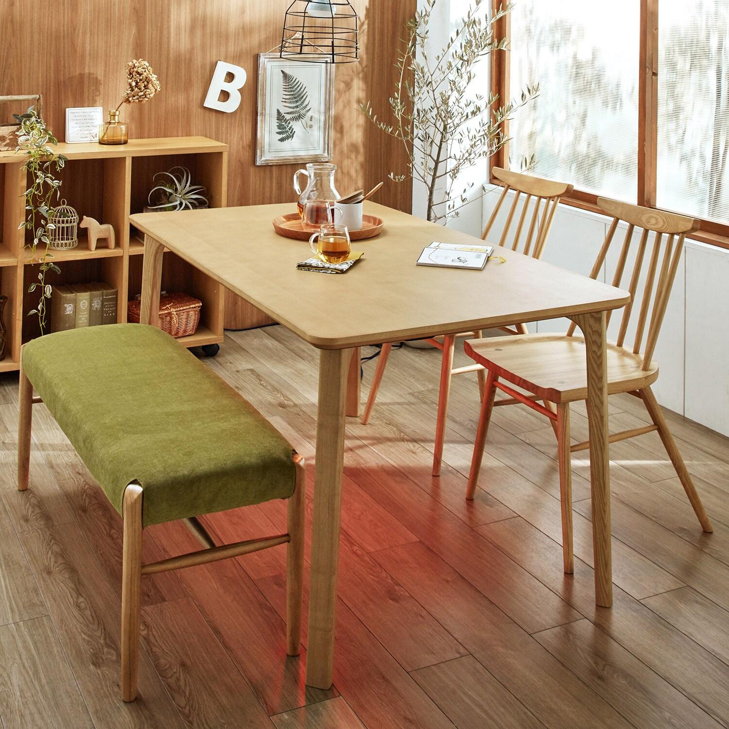 布団がいらないダイニングこたつテーブル【自動オフタイマー付き】の商品写真